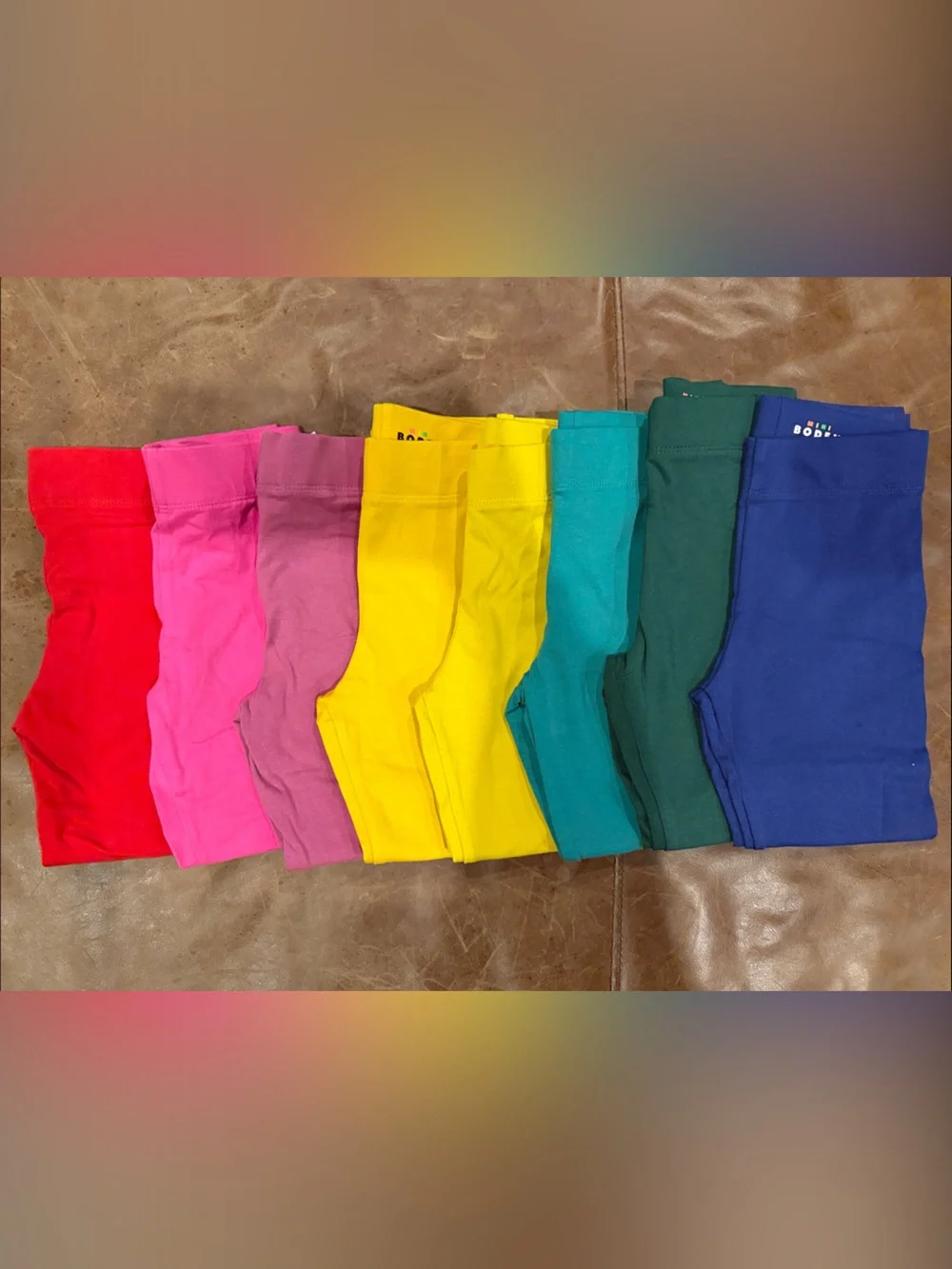 Mini Boden Legging Bundle - Red, Pink, Mauve, Yellow, Teal, Green, Blue